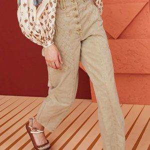 Ulla Johnson Cotton Cambrie Pant